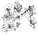 Page A Diagram and Parts List for 9423-1 C4000 Briggs and Stratton Generator